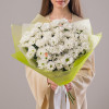 Букет из 11 белых кустовых хризантем